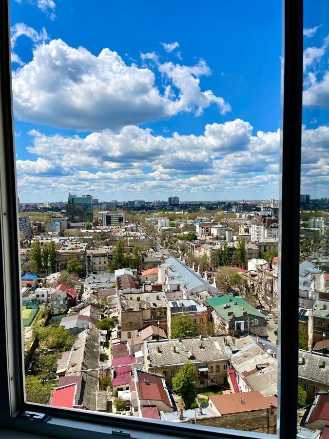 Апартаменты Капитан, Море, Шикарный Вид!!! Odessa Eksteriør bilde