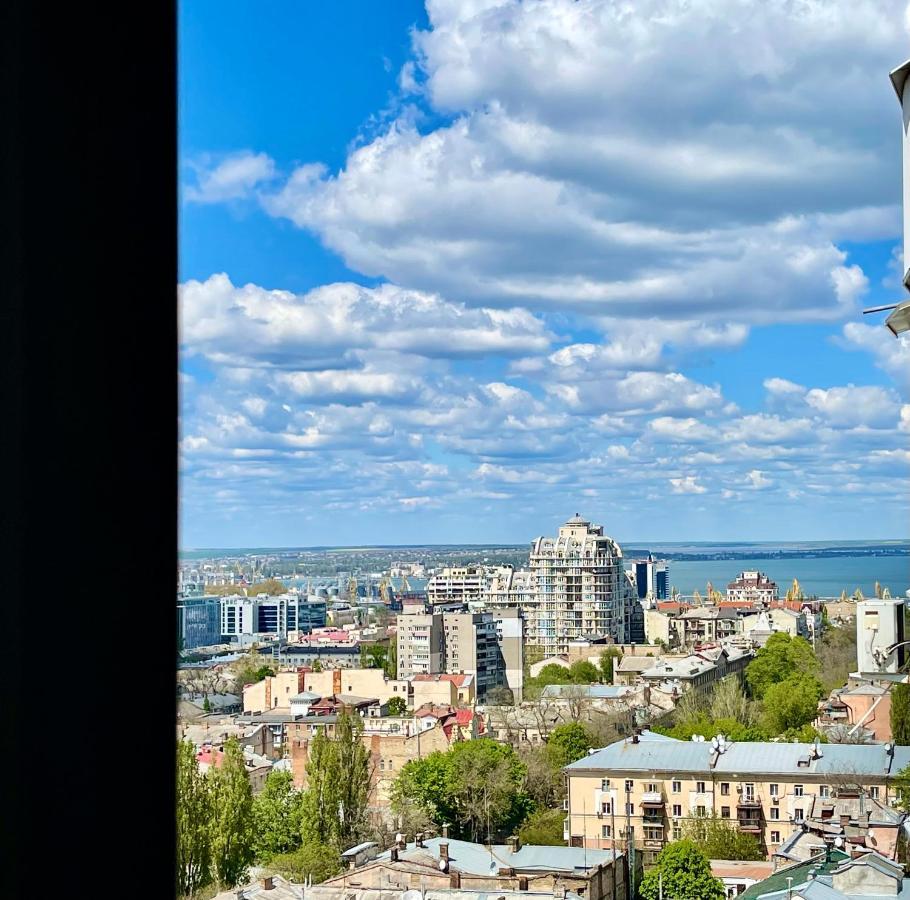 Апартаменты Капитан, Море, Шикарный Вид!!! Odessa Eksteriør bilde